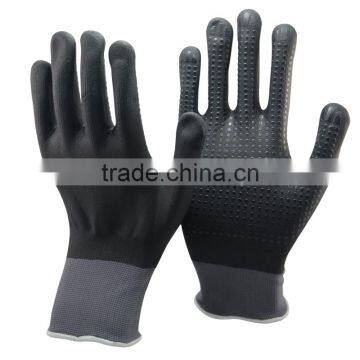 NMSAFETY Dotted Nitrile Foam Safety Working Gloves