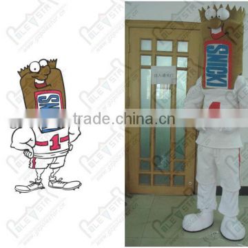 custom chocolate mascot costumes NO.2480