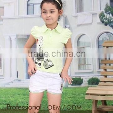 baby girl t-shirt and pant set girls clothing short sets