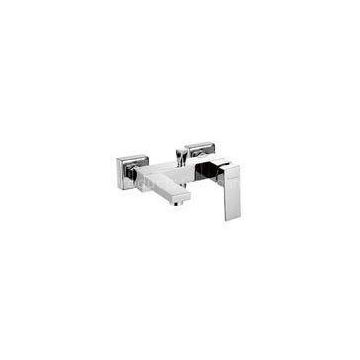 Single Lever Grade A Brass Bath-shower Faucets With Ceramic Cartridge For Bath