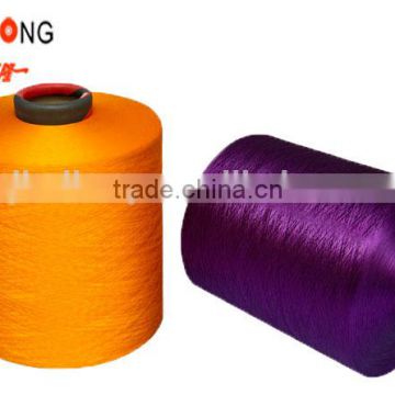 dope dyed filament 100 polyester yarn dty 75 36 him