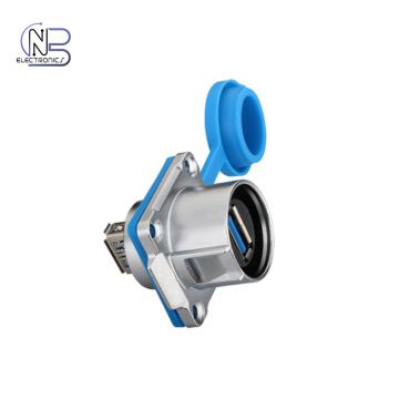 Circular Connector IP67 Waterproof Data USB 2.0 3.0 Connector for data transmission equipment