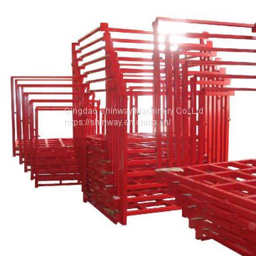 Heavy duty metal steel warehousing plate stacking rack