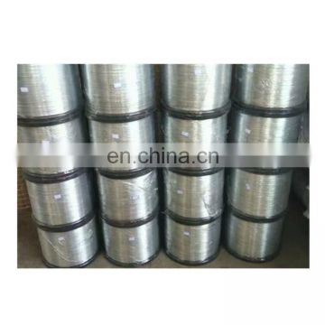 High carbon galvanized steel wire price with galvanizing process spool