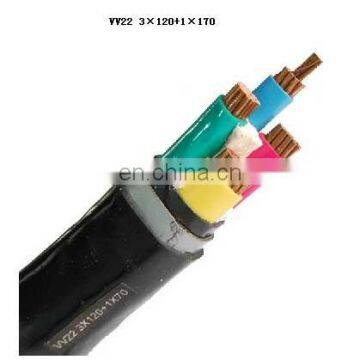 CE listedcopper conductor nyy cable 120mm
