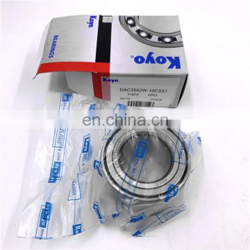 automotive wheel bearing koyo DAC3562W-10CS51 bearing price front axle 35x62x40mm