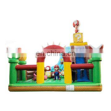 Mario Bouncy Castle Inflatable Kids Jumper Bounce House Inflatable Playground for sale