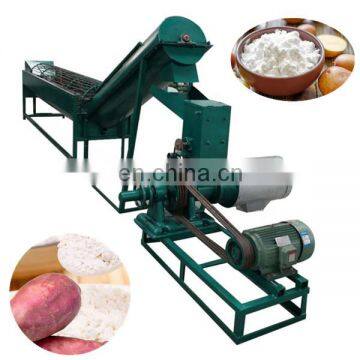 Tapioca sweet potato cassava  starch making machine
