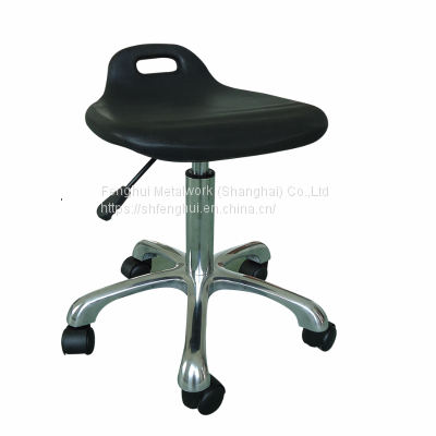 New industrial cheap laboratory chair ESD PU leather chair antistatic clean room chair