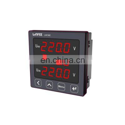 LNF26E LED display 3 phase volt electrical measuring smart voltage meter