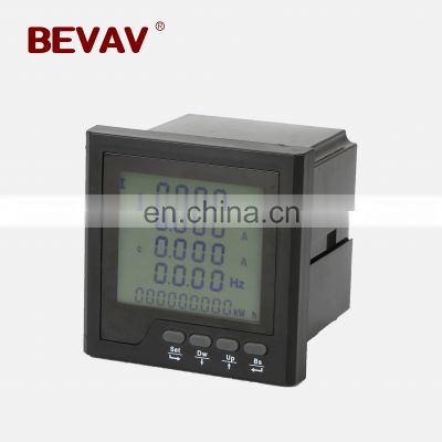 XD194E-9SY  96*96 three-phase power meter with RS485 programmable electric power meter