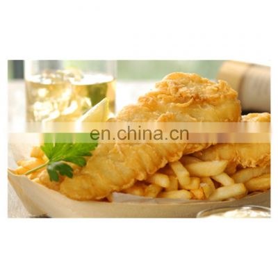Good quality frozen fried breaded pollack fish fillet