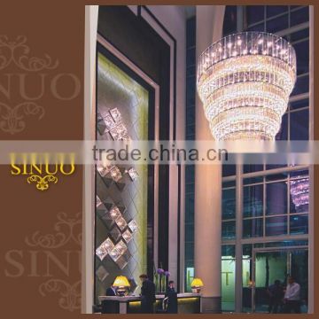 Modern indoor hotel villa decorative chandelier