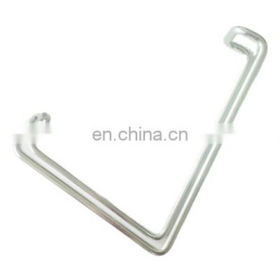 Vault clamp wire spring lock for wood crate