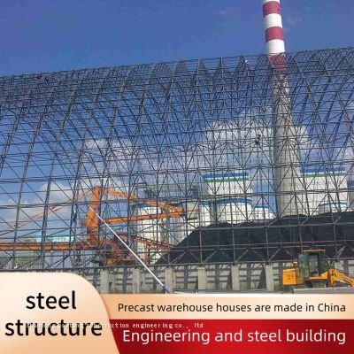 Prefab Arch Steel Space Frame Steel Dome Roof Construction Structure