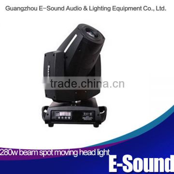 Popular and High quality 280w 10R beam spot moving head light for selling