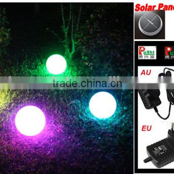Solar LED light ball with remote control YXF-400S