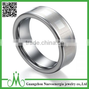 High quality wholesale ring for men tungsten carbide jewelry fashion mens tungsten carbide ring