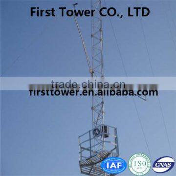 Hot dip galvanized guyed/guy tower