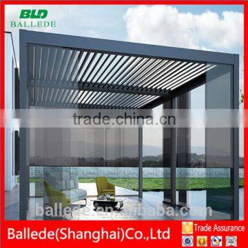 automatic aluminium louver roof that open and close