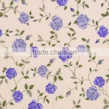 Flower design Square tablecloth home use pvc tablecover