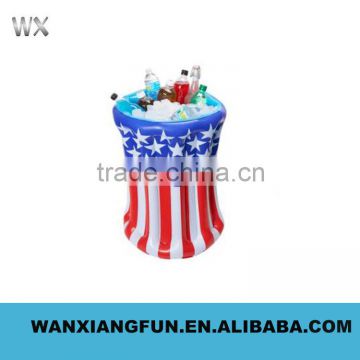 Inflatable ice cooler/beer cooler, pvc inflatable ice bucket