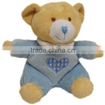 Cute Baby Teddy Bear with blue clothes