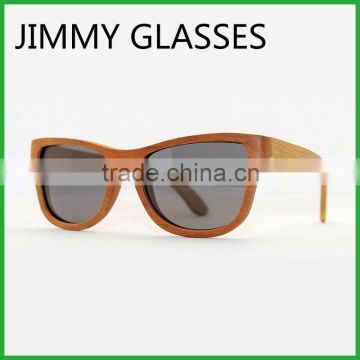 JM438 Hand Crafted Unisex Grey Polarized Cherry Wood Sunglasses China