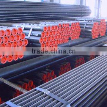 ASTMA106 cold rolled small OD thin wall bare surface cap on head alloy seamless steel tube for middle high pressure boiler pipe
