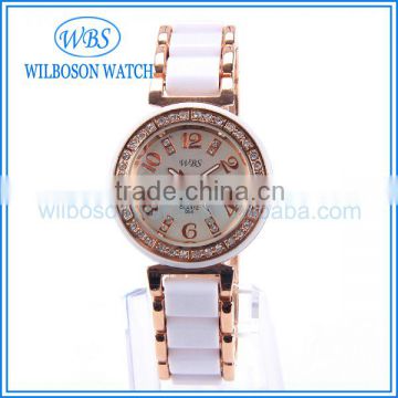 Manufacturer lady custom logo fancy wrist watch