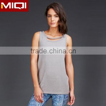 Cheap Wholesale Women Fitness Wear Yoga Tank Top Cotton SPandex Strapless Camisole
