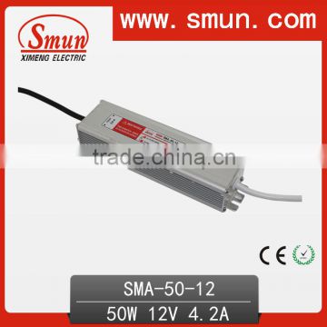 Waterproof IP67 50W 6-12V Constant Current LED Driver