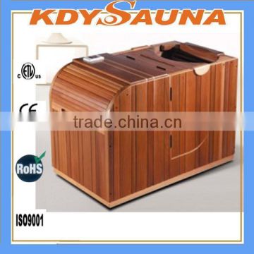 Mini home half body barrel sauna with best price