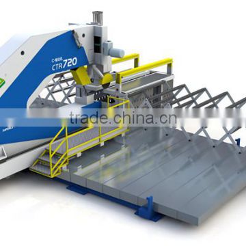 continuous sandwich panel automatic bandsaw