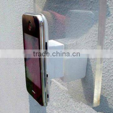 Security mobile phone wall holder