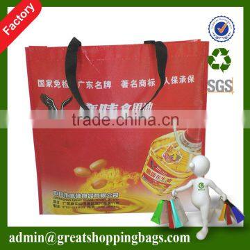 Eco-friendly bag ecological promotional pp non woven bag