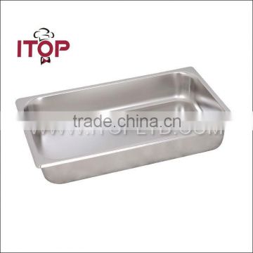 commercial stainless steel different size Gastronorm Pans
