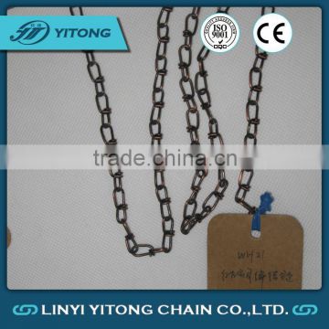 Low Carbon Din5686 Knotted Steel Link Chain