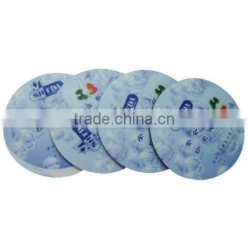 Guangzhou China round rubber mouse pad customized