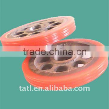 Polyurethane rubber roller