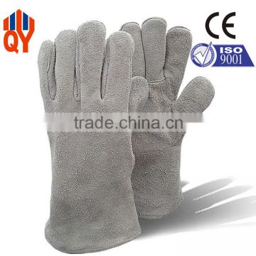 Heat Resistant Cow Split Leather Welder Gloves