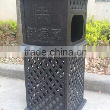 dustbin plastic sale price and making materials outdoor stainless steel plastic dustbin