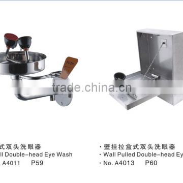Lab Furniture Fitting Stainless Steel Emergency Shower And Eye Wash Station for Wholesale