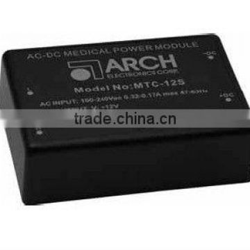 15W 5V Single Output AC-DC Medical Power Module, ARCH MTC-5S