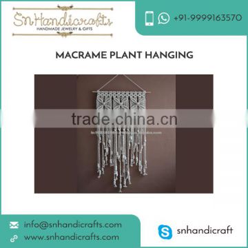 Handmade Durable Macrame Plant Hangers from Bulk Traders