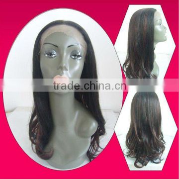 similar Freetress synthetic hair lace front wig for african america