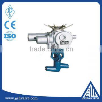 cast steel electric actuator steam globe valve