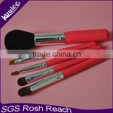 Factory Price Eco Friendly New Arrivels Best Quality Cheapest 5Pcs Cosmetic Travel Makeup Brush Set