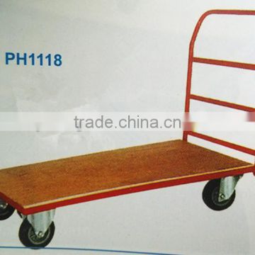 Platform hand truck Hand pallet truck Tool trolley with four wheels