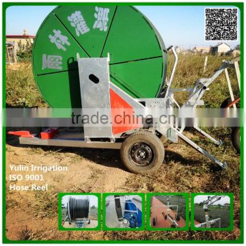 Advanced Hose Reel Irrigation System For Corn Farm Machinery With ISO 9001 certificate